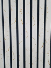 White Gold Marble Acoustic Wall Panel – 2400x600mm | Premium Soundproof